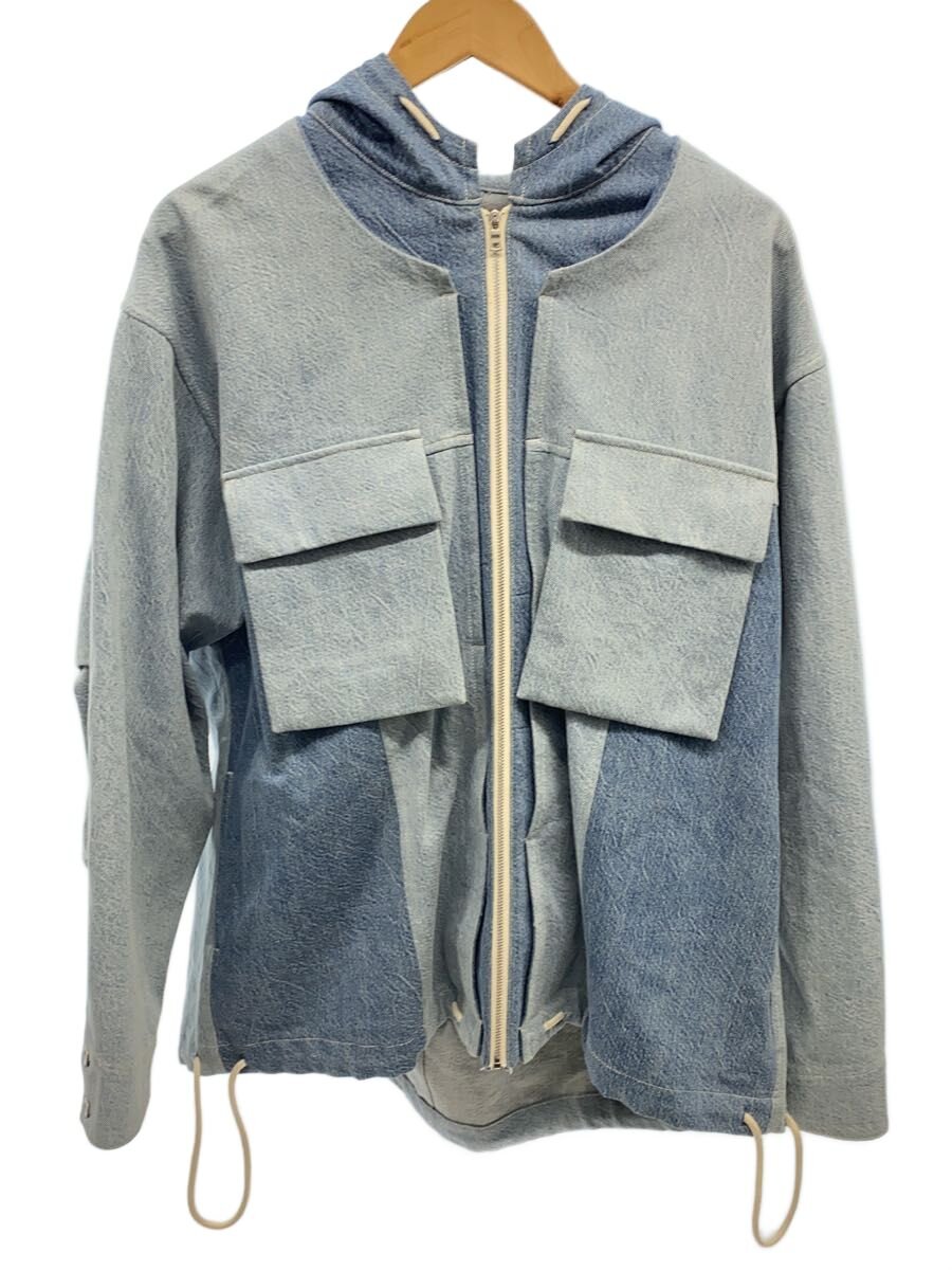 【中古】KURO◆REMAKE DENIM PARKA BLOUSON/1/コットン/IDG/963392/ヨゴレ有【メンズウェア】｜2ｎｄ STREET 店