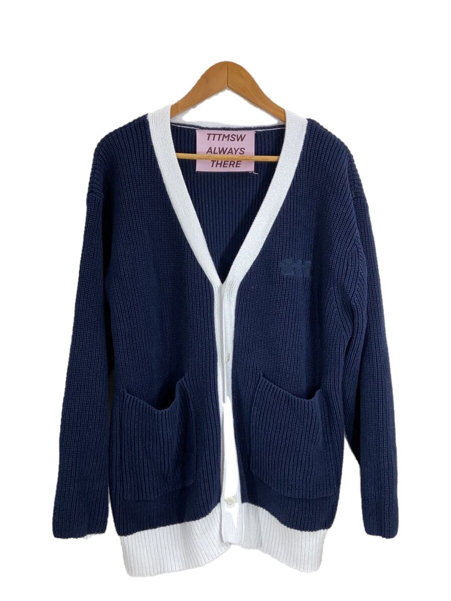 【中古】TTT_MSW◆23AW/New standard cardigan/L/綿織物/YLW/TTT-2023AW-KT01//【メンズウェア】