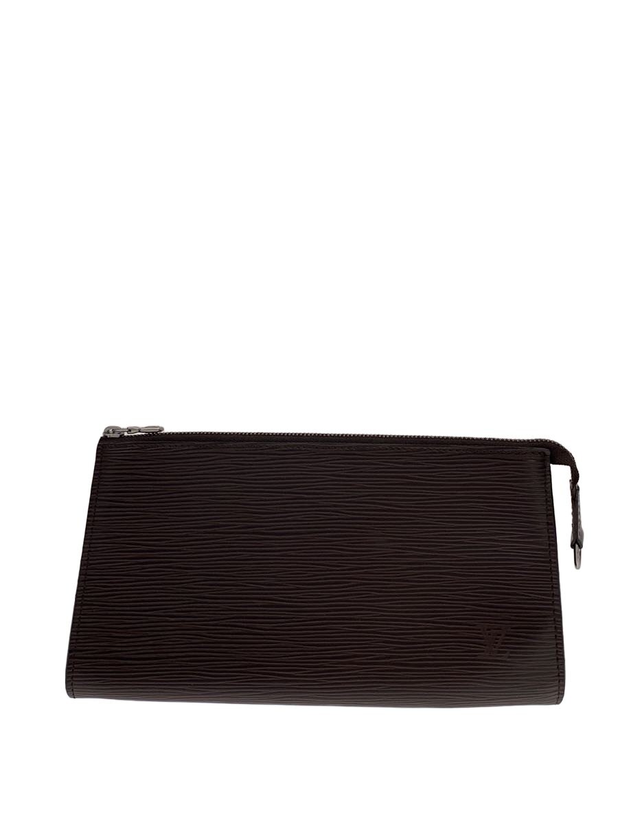 【中古】LOUIS VUITTON◆御徒面子/なめし革/BRW【御徒面子】