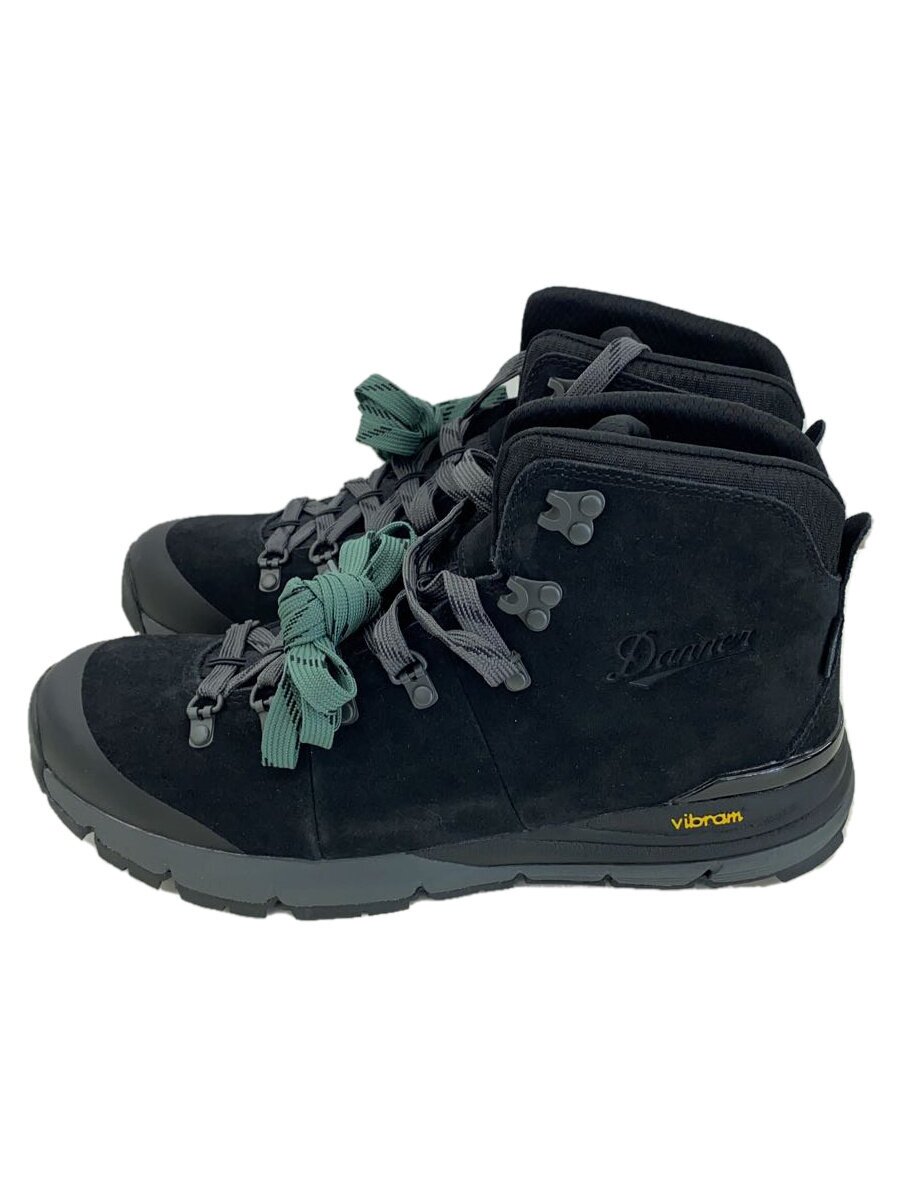 【中古】Danner◆mountain600/トレッキングブーツ/US9.5/BLK/スウェード/62297【シューズ】