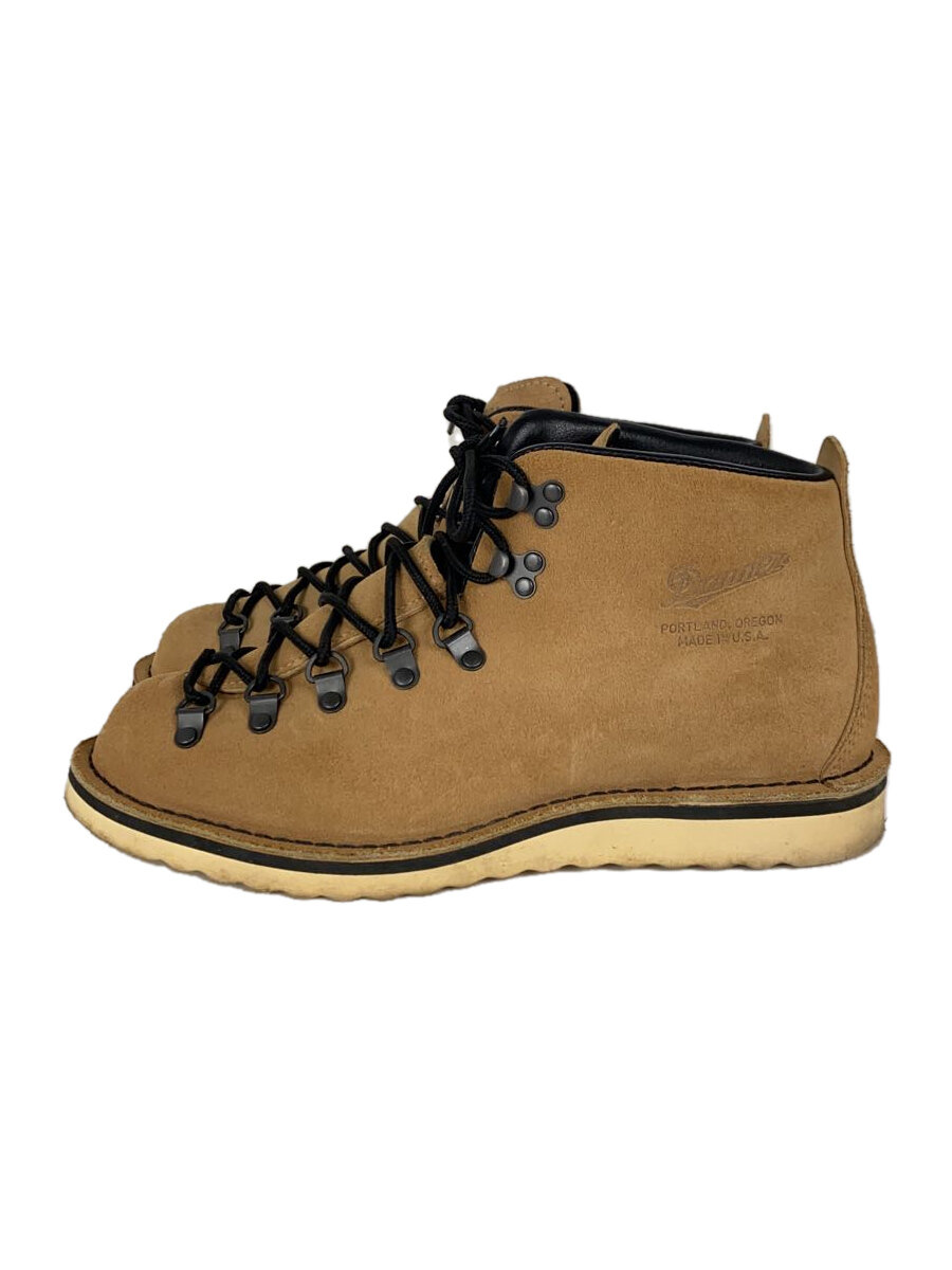 【中古】Danner◆MOUNTAIN LIGHT/御山ともし火/トレッキングブーツ/US9/ベージュ/スウェード/30805//【シューズ】