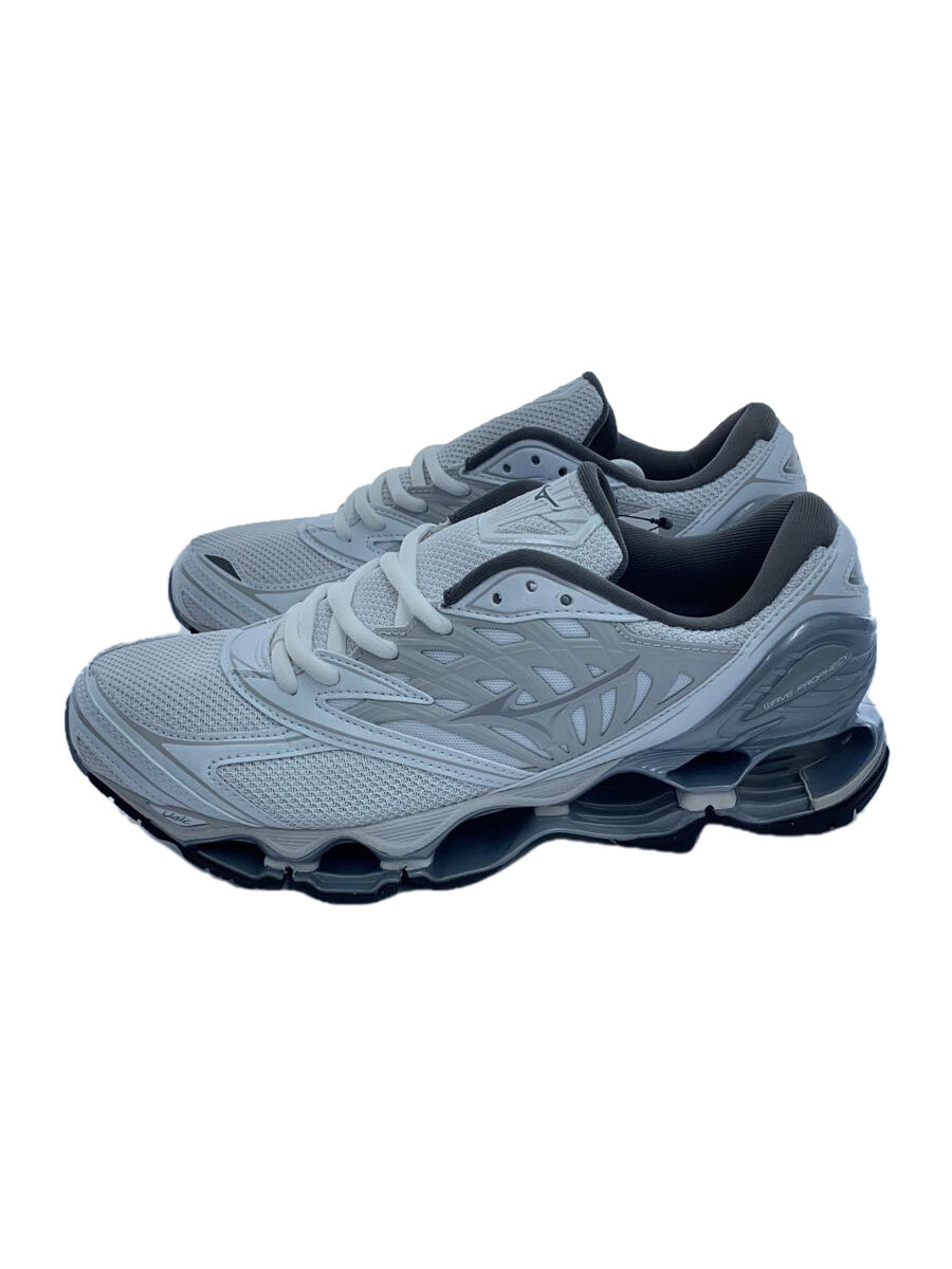 【中古】MIZUNO◆WAVE PROPHECY LS/ローカットスニーカー/25.5cm/WHT/D1GA333702【シューズ】｜2ｎｄ STREET 店