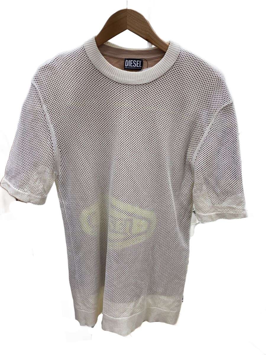 【中古】DIESEL◆プルオーバー/L/綿織物/CRM/K-RAPIDS【メンズウェア】