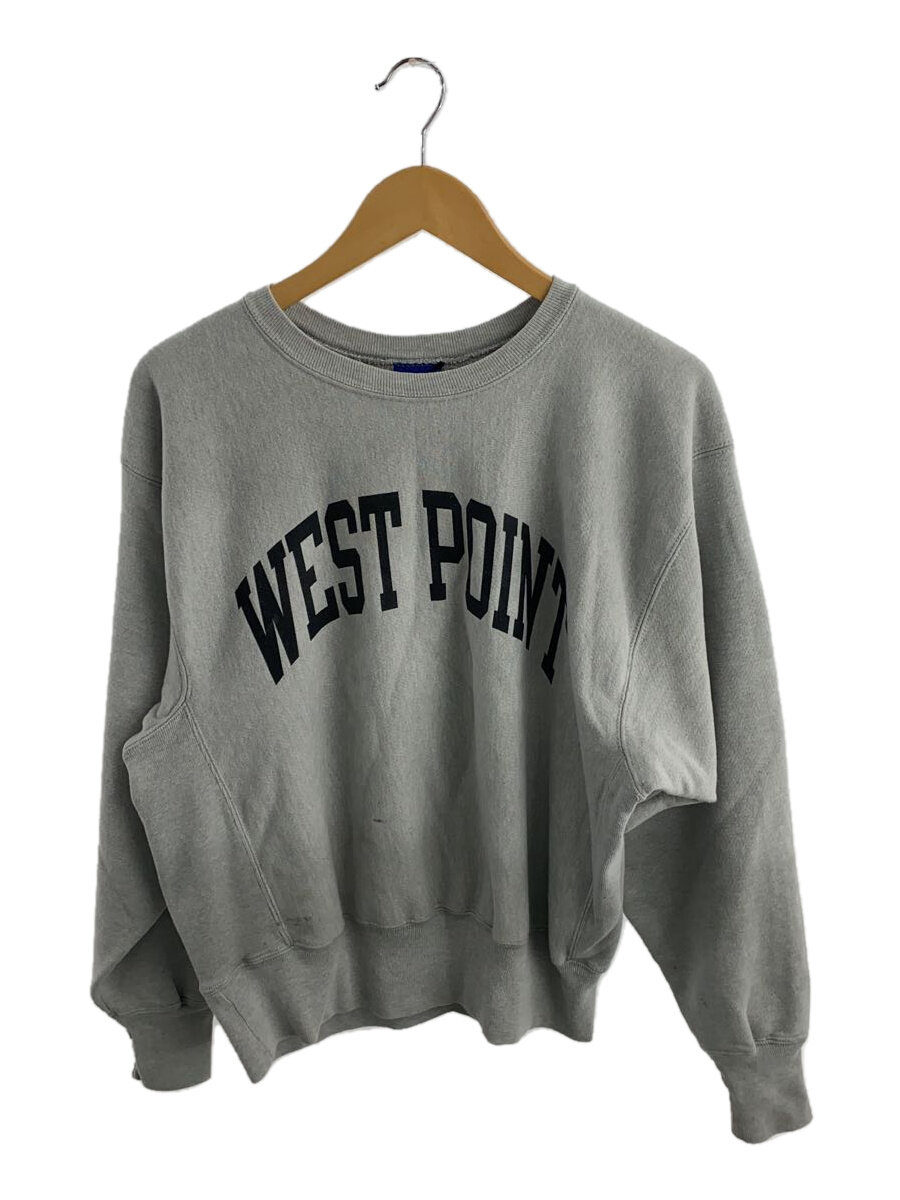 【中古】Champion◆REVERSE WEAVE WEST POINT 汗水/M/綿織物/薄墨色//【メンズウェア】