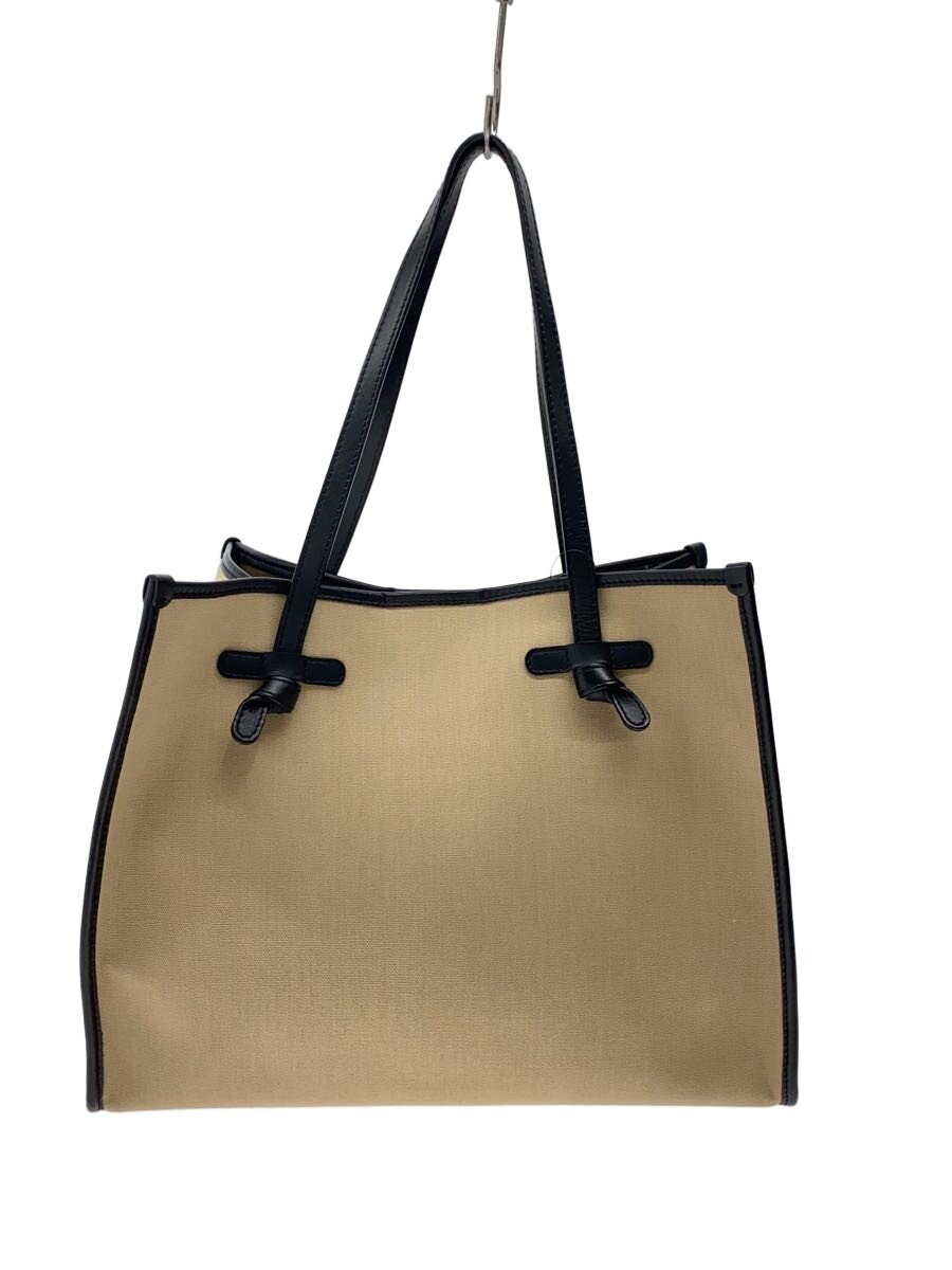 【中古】GIANNI CHIARINI◆マルチェッラ/トートバッグ/帆布/BRW/合切袋なし【御徒面子】