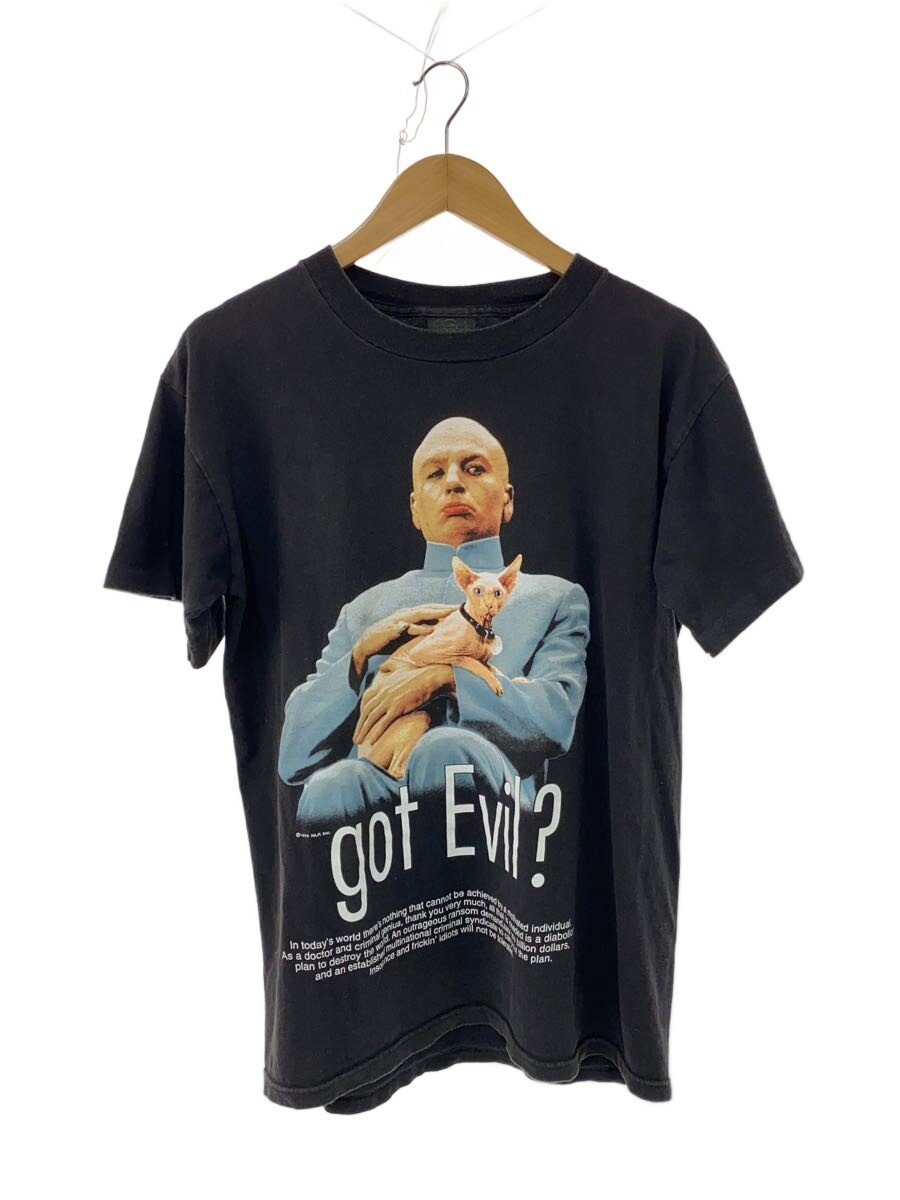 【中古】CHANGES◆Tシャツ/M/コットン/BLK/90s/オースティンパワーズ【メンズウェア】｜2ｎｄ STREET 店