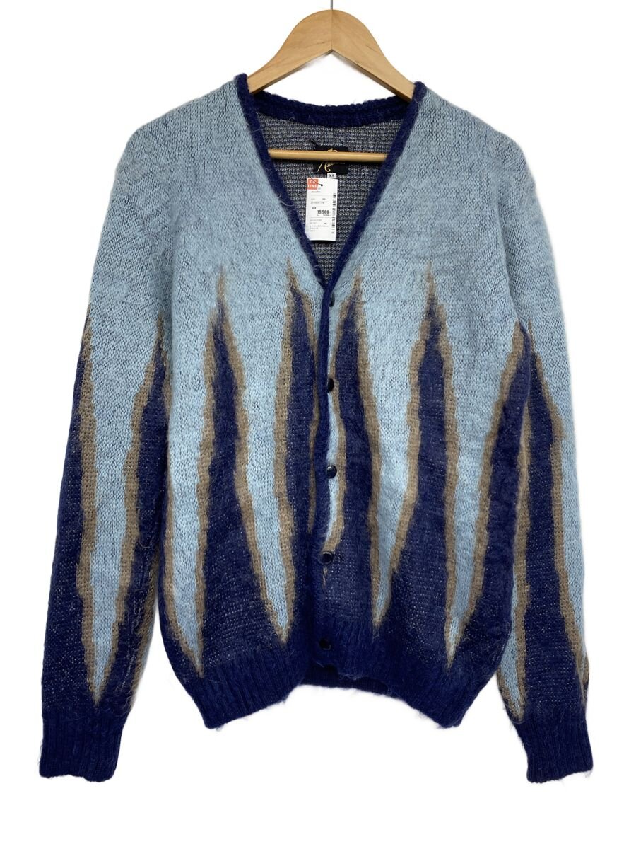 【中古】Needles◆20AW/Mohair Cardigan Flame/XS/モヘア/BLU/総柄/HM271//【メンズウェア】｜2ｎｄ STREET 店