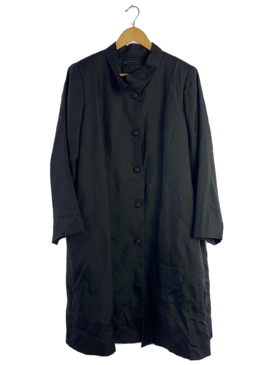 【中古】Leilian◆厚地の外套/--/地絹/黒いこと【レディース御召しもの】