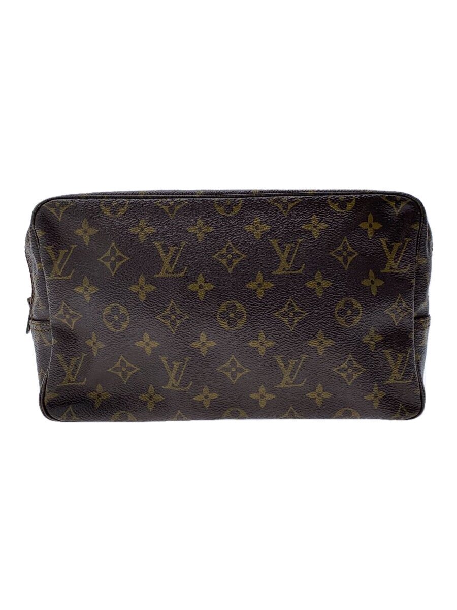 【中古】LOUIS VUITTON◆ルイヴィトン/合切袋/トゥルース・トワレット28/M47522/モノグラム/PVC//【御徒面子】