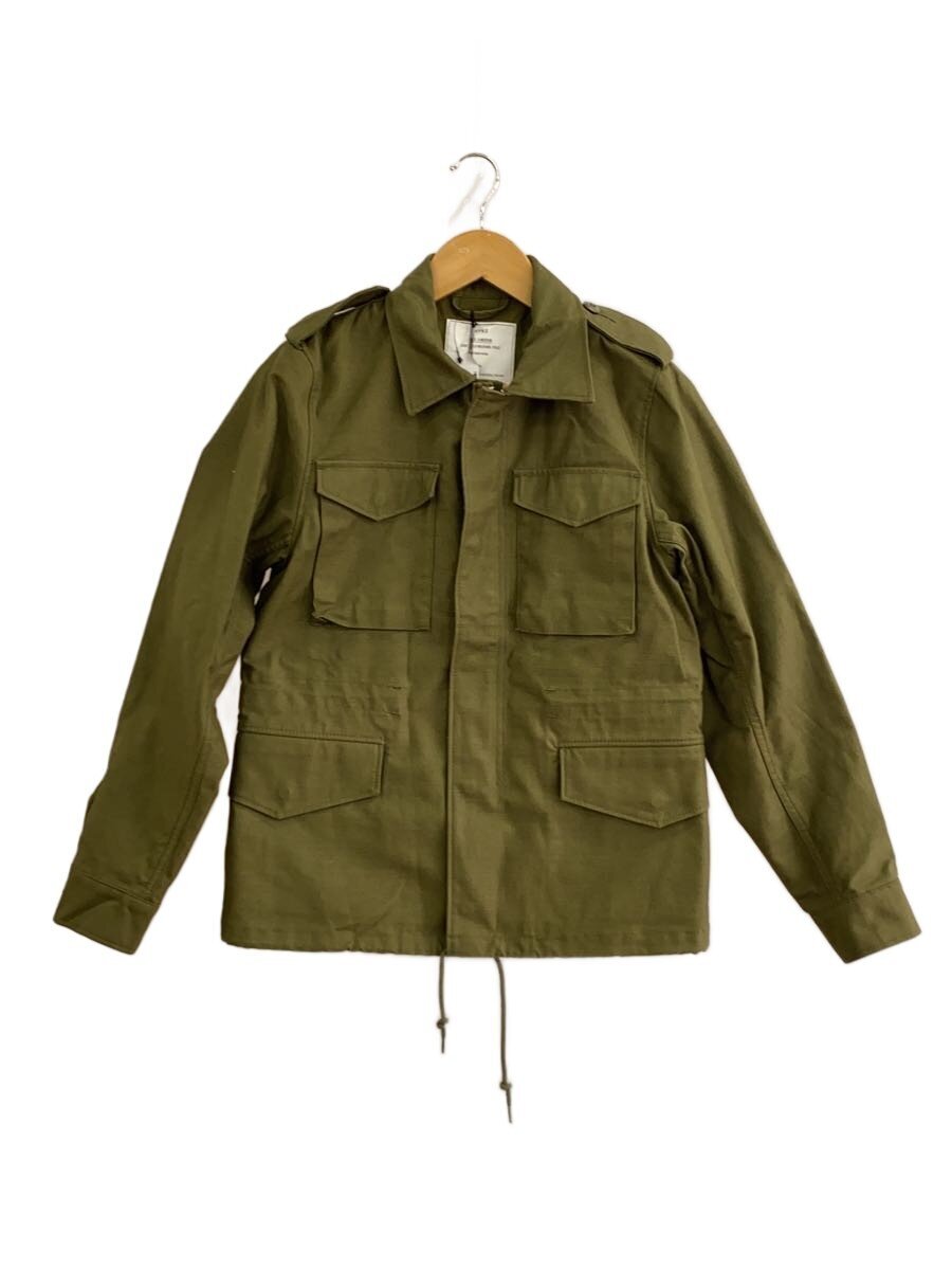 【中古】HYKE◆ミリタリー上衣/2/綿織物/KHK/162-17023//【レディース御召しもの】