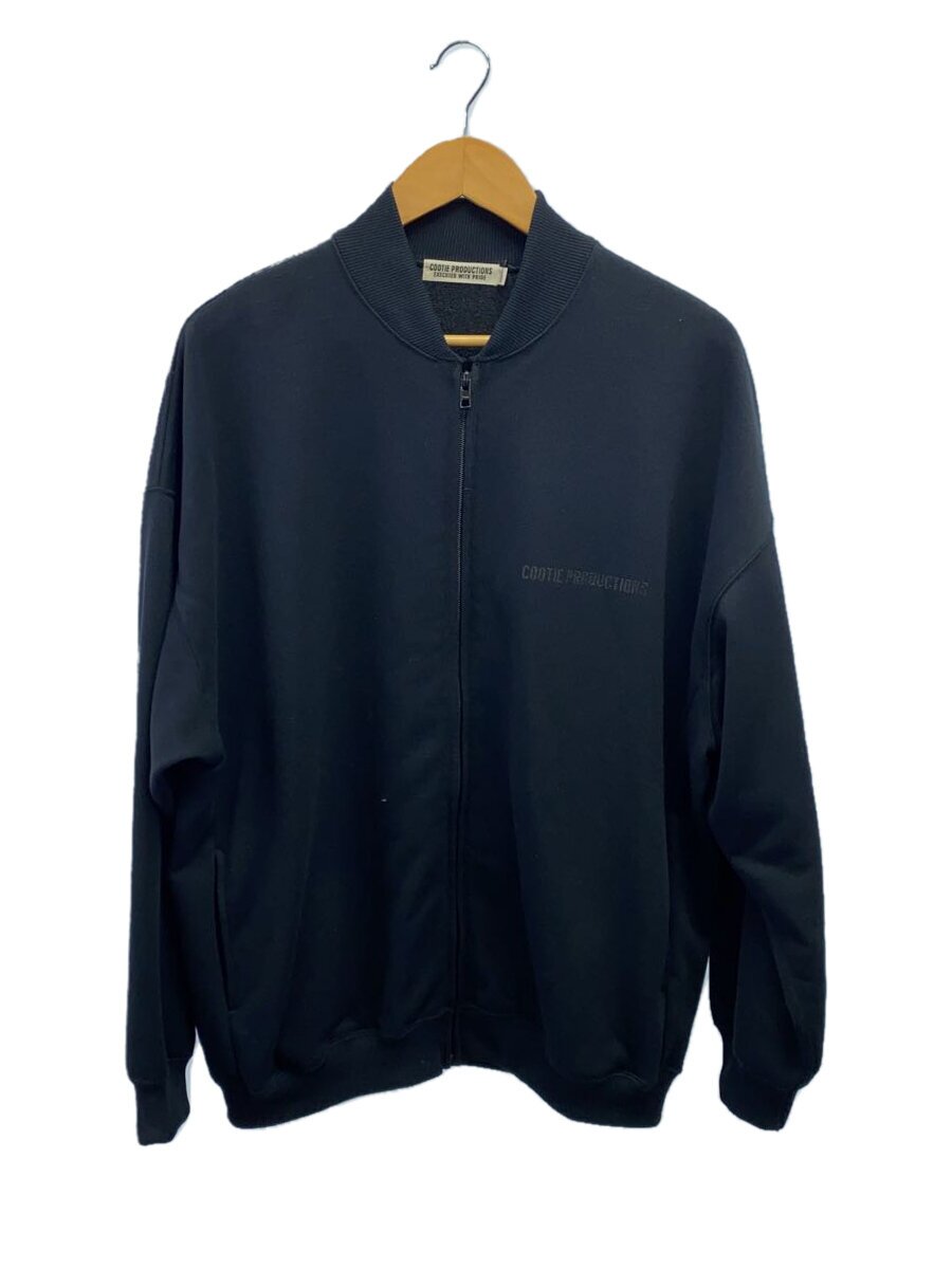 【中古】COOTIE◆Dry Tech Sweat Track Jacket/M/ポリエステル/BLK/無地【メンズウェア】