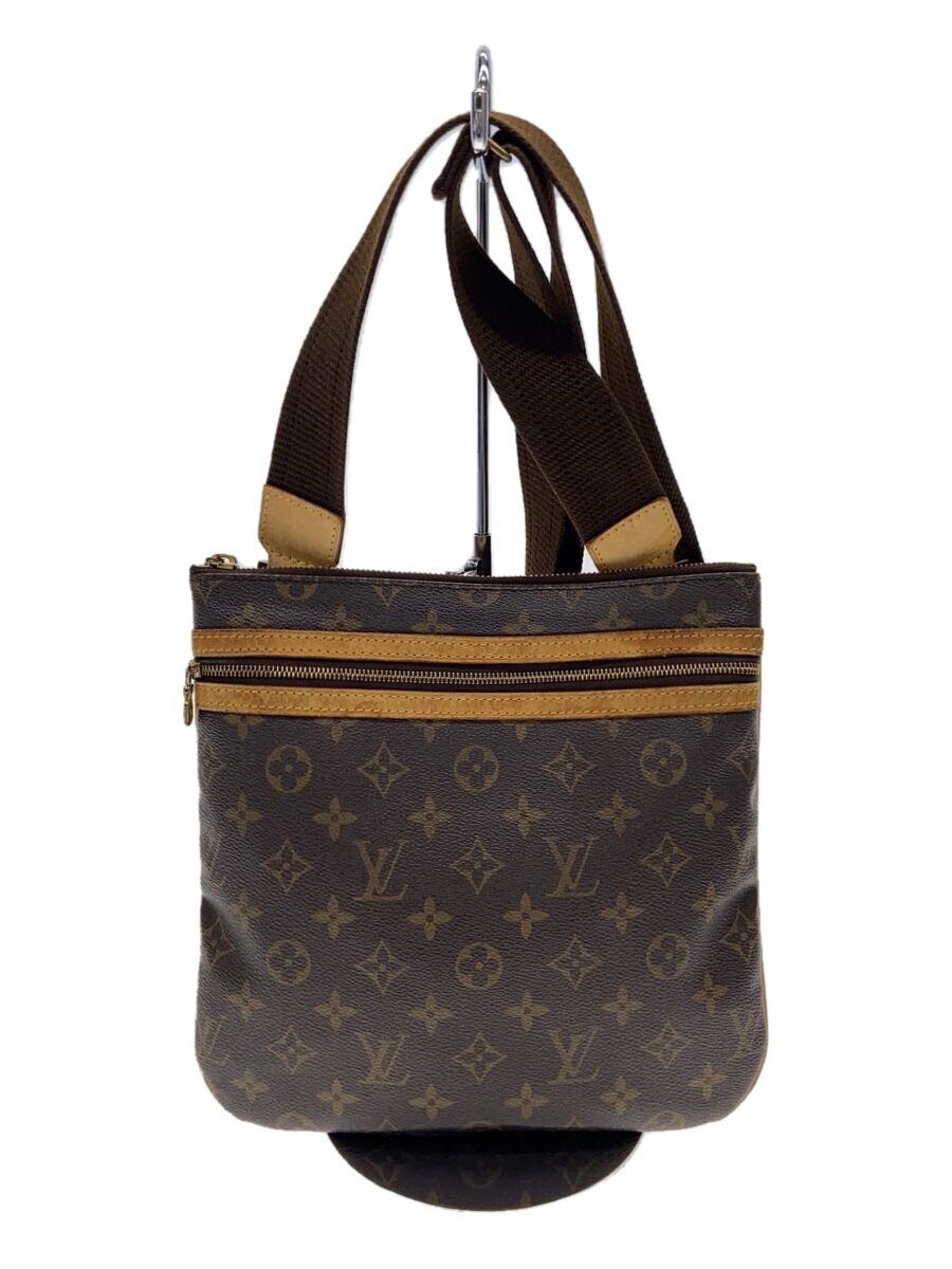 【中古】LOUIS VUITTON◆ポシェット・ボスフォール_モノグラム・キャンバス_BRW/PVC/BRW【バッグ】|2nd STREET 店