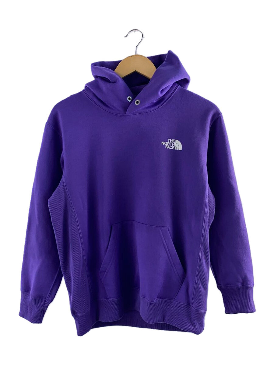 【中古】THE NORTH FACE◆BACK SQUARE LOGO HOODIE_うしろ側 真四角 ロゴタイプ フーディ/S/ポリエステル/PUP//【メンズウェア】