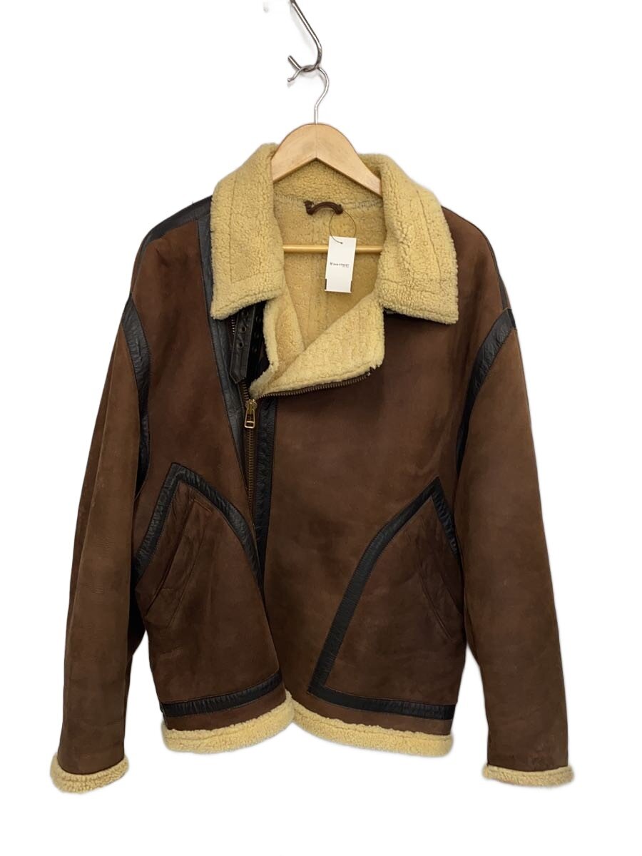 【中古】DOMON◆80s/archive/レザージャケット・ブルゾン/--/レザー/BRW【メンズウェア】｜2ｎｄ STREET 店