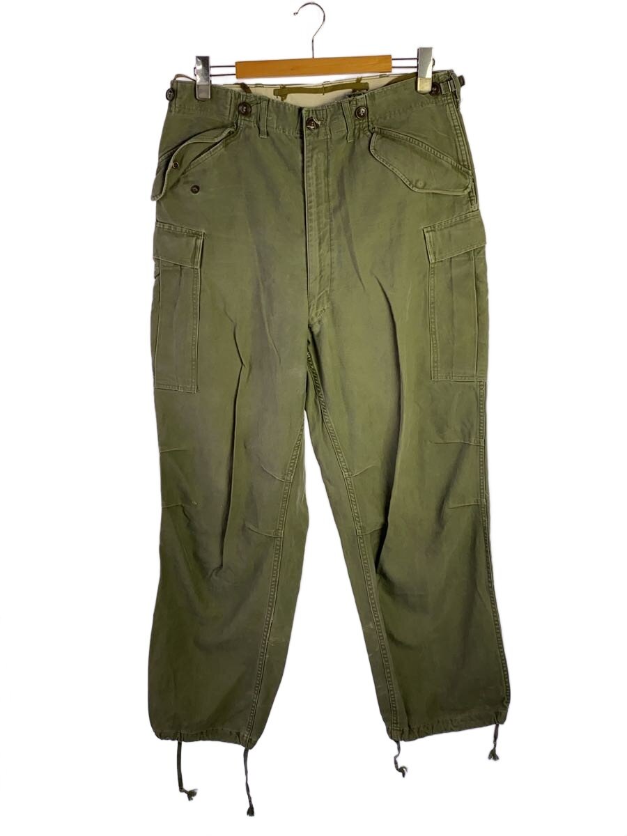 【中古】US.ARMY◆カーゴパンツ/M/綿織物/KHK/MIL-T-20608/M-51【メンズウェア】