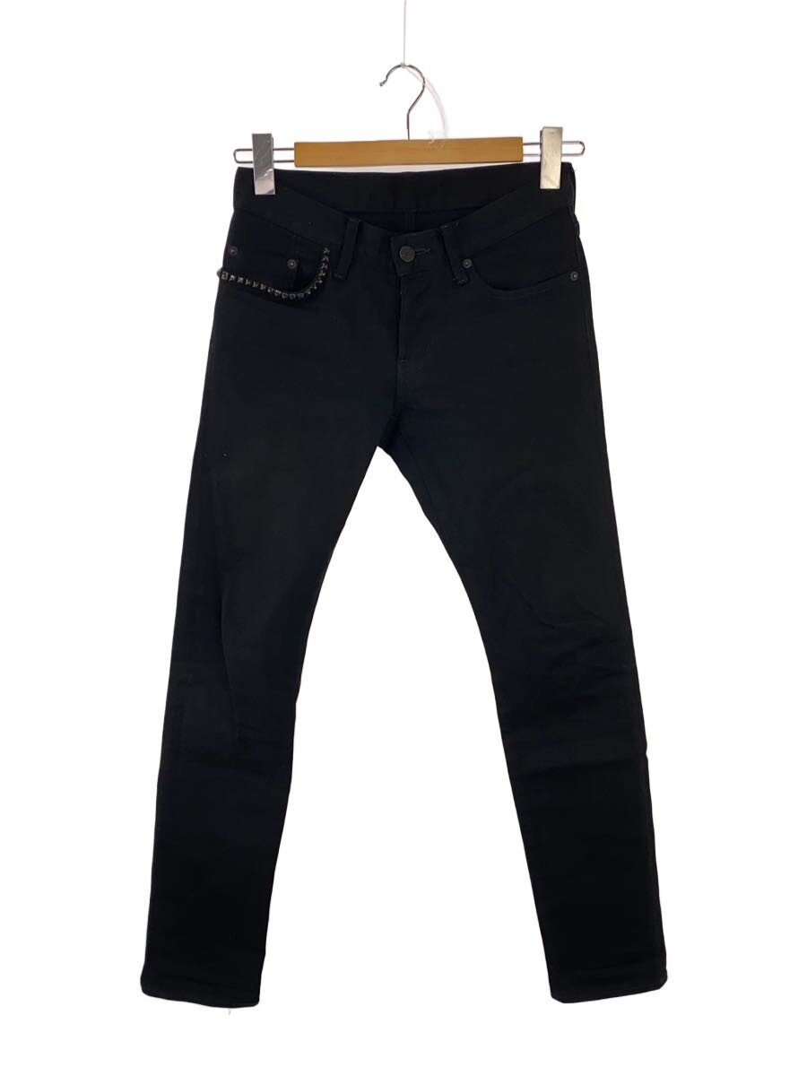 【中古】HYSTERIC GLAMOUR◆スキニーパンツ/28/綿織物/BLK/0241AP20【レディースお召しもの】