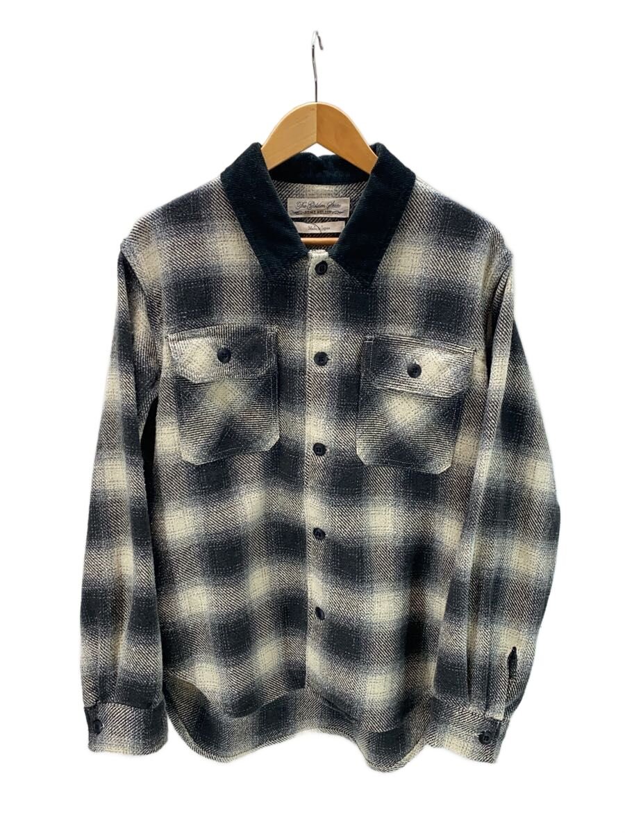 【中古】REMI RELIEF◆25AW/リサイクルコットンジャズネップチェックシャツ/L/コットン/GRY/チェック//【メンズウェア】｜2ｎｄ STREET 店