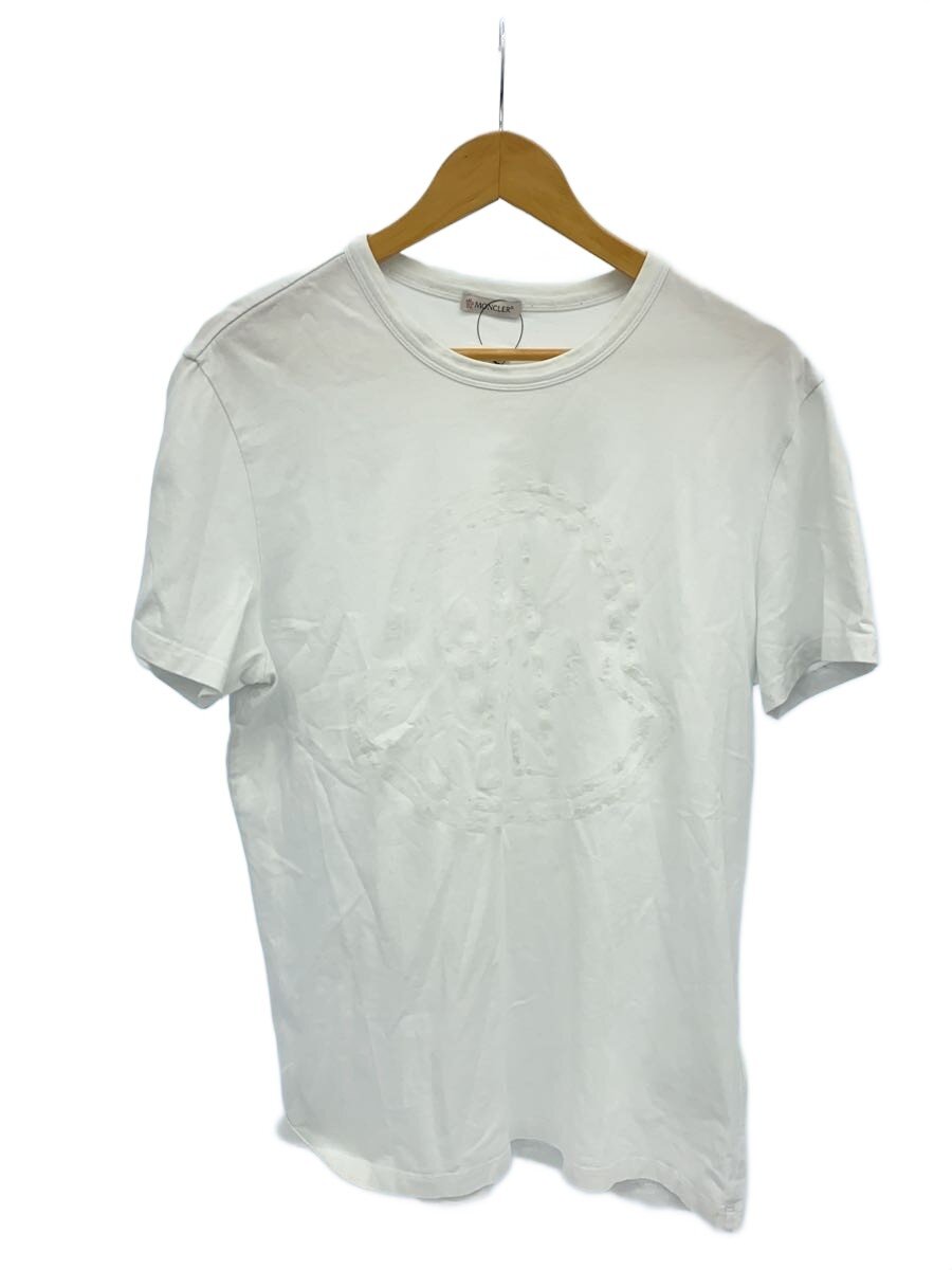 【中古】MONCLER◆プルオーバー/L/綿織物/WHT/C-SCOM-20-2355//【メンズウェア】