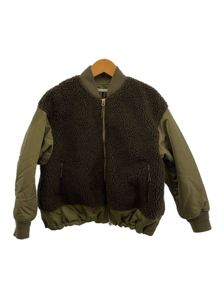 【中古】BEAUTY\u0026YOUTH UNITED ARROWS◆ミリタリー上衣/S/ポリエステル/GRN/無地/1625-105-5067【レディース御召しもの】