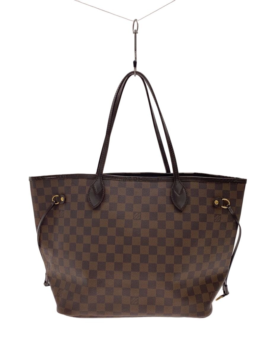 【中古】LOUIS VUITTON◆1)ネヴァーフルMM_ダミエ・エベヌ/PVC/BRW/ブラウン/トートバッグ//【バッグ】｜2ｎｄ STREET 店