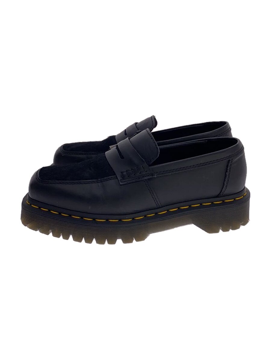 【中古】Dr.Martens◆置き目毛皮/UK5/BLK/ハラコ【シューズ】