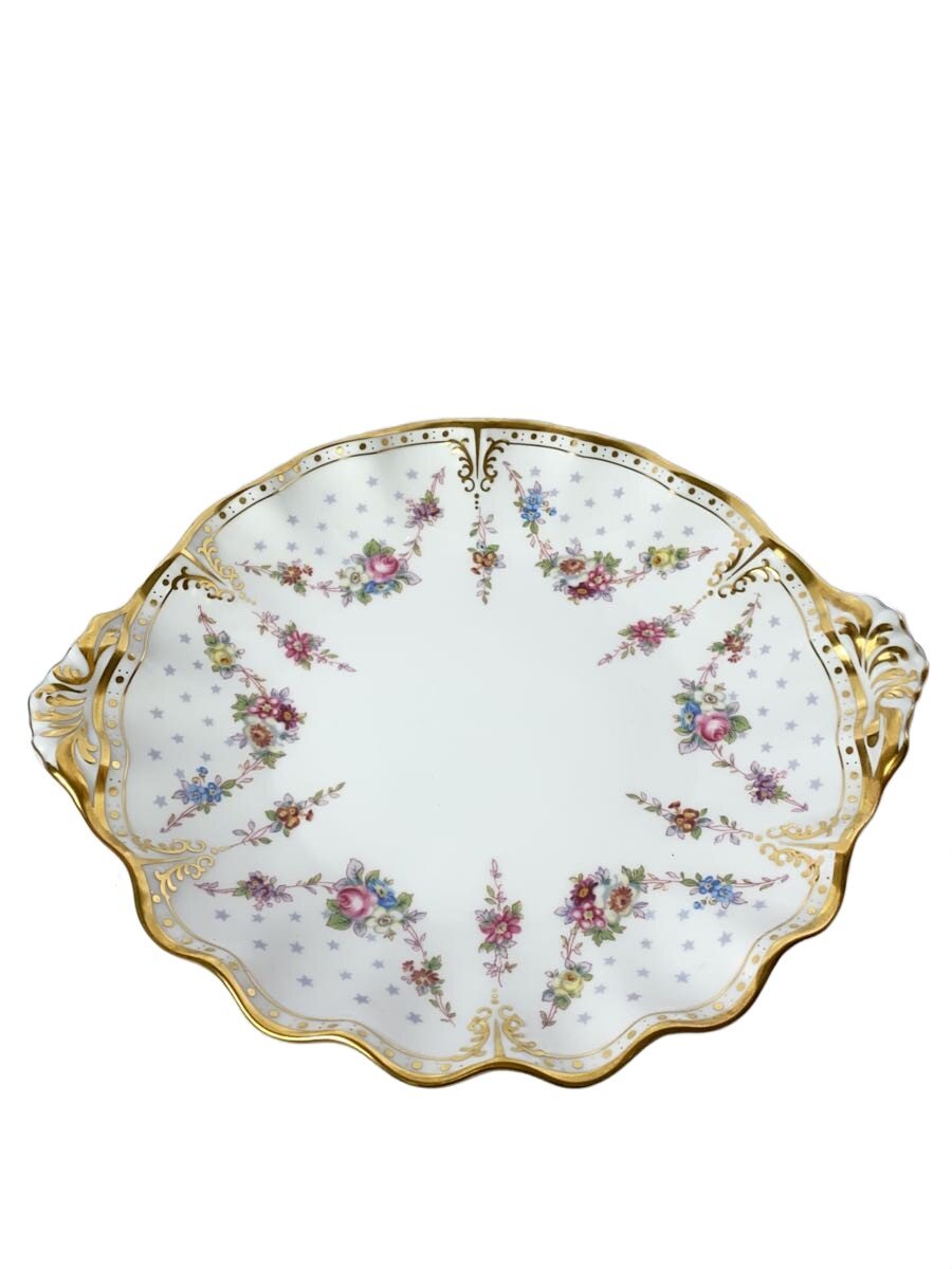 【中古】Royal Crown Derby◆ロイヤルアントワネット/25.5/一皿/WHT//【御厨子所備品】