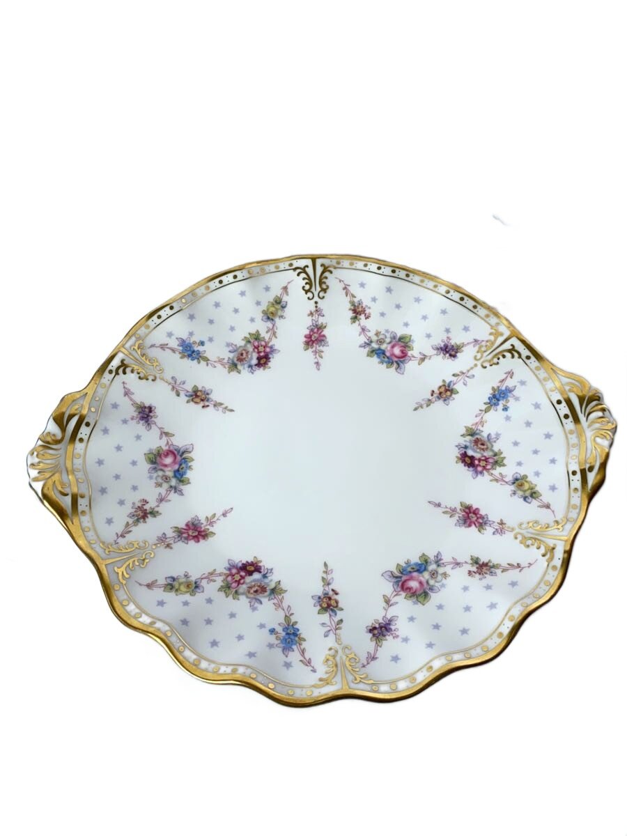 【中古】Royal Crown Derby◆ロイヤルアントワネット/25.5/一皿/WHT//【御厨子所備品】