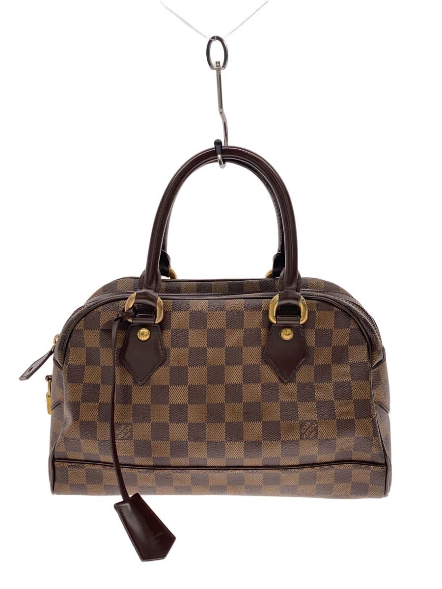 【中古】LOUIS VUITTON◆ドゥオモ_ダミエ・エベヌ/PVC/BRW/ブラウン/ハンドバッグ【バッグ】｜2ｎｄ STREET 店 66,913円