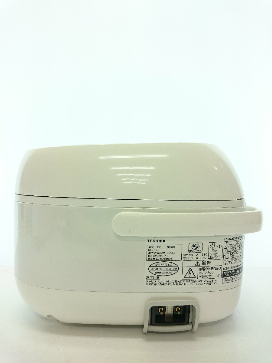 1947円 最大91%OFFクーポン TOSHIBA 炊飯器 RC-5XL