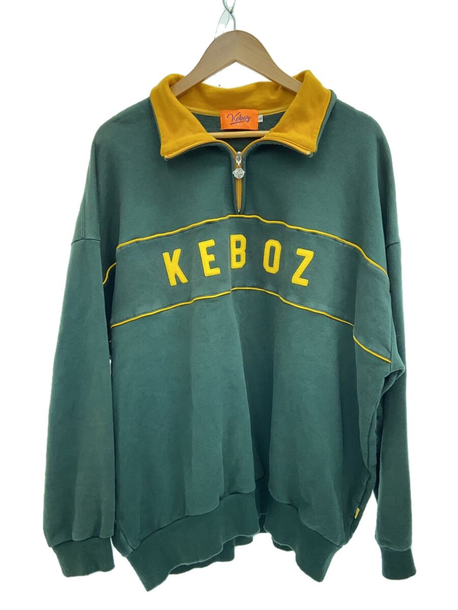 【中古】Keboz◆汗水/L/綿織物/GRN/無地【メンズウェア】