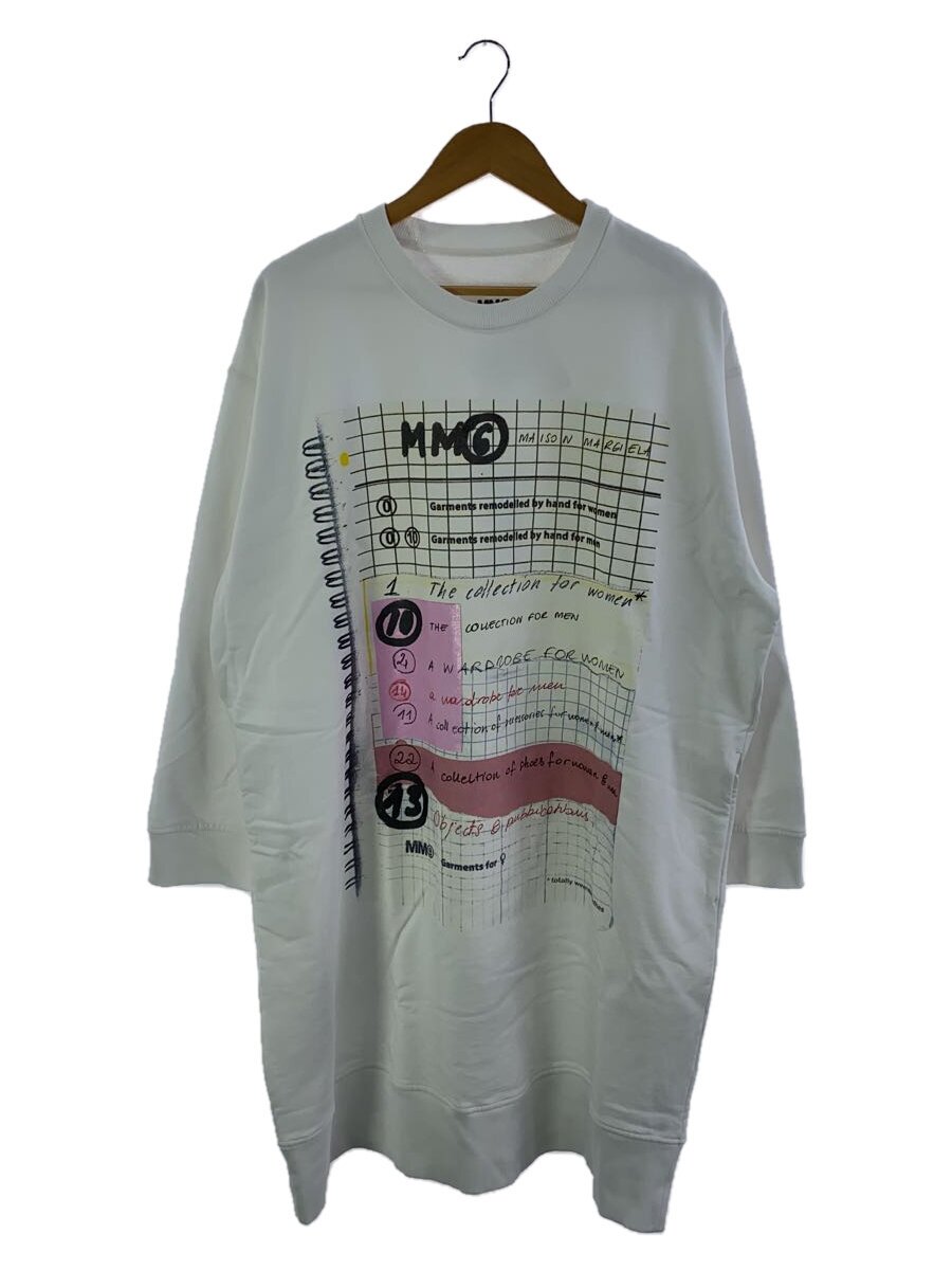 【中古】MM6◆汗水/M/綿織物/白いこと/s52コンピュータ断層撮影法0685/【レディース御召しもの】