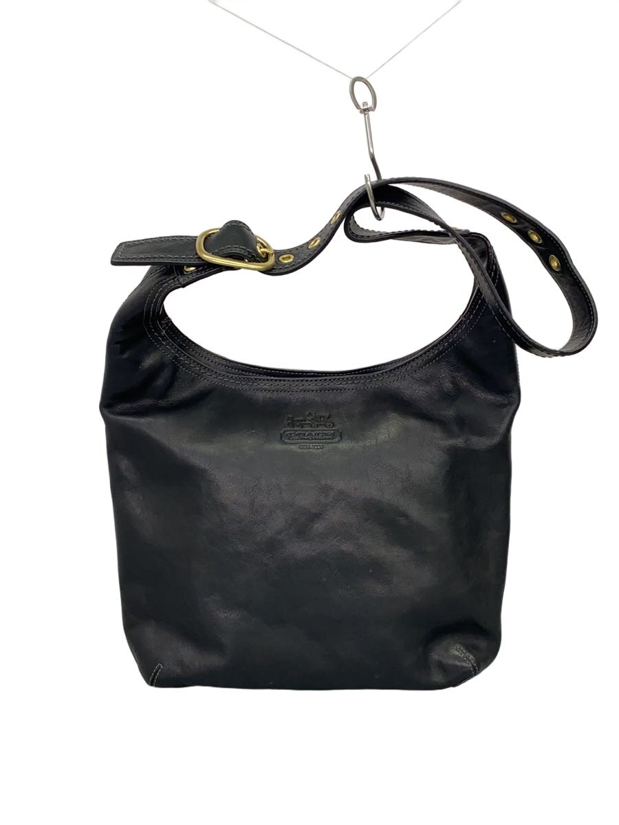 【中古】COACH◆ソフィ_ブリーカー_黒いこと/なめし革/BLK/無地【御徒面子】