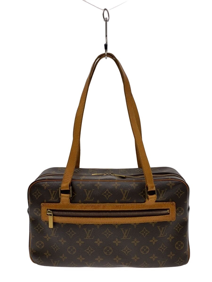 【中古】LOUIS VUITTON◆シテGM_モノグラム・キャンバス/PVC/BRW/総柄【バッグ】|2nd STREET 店