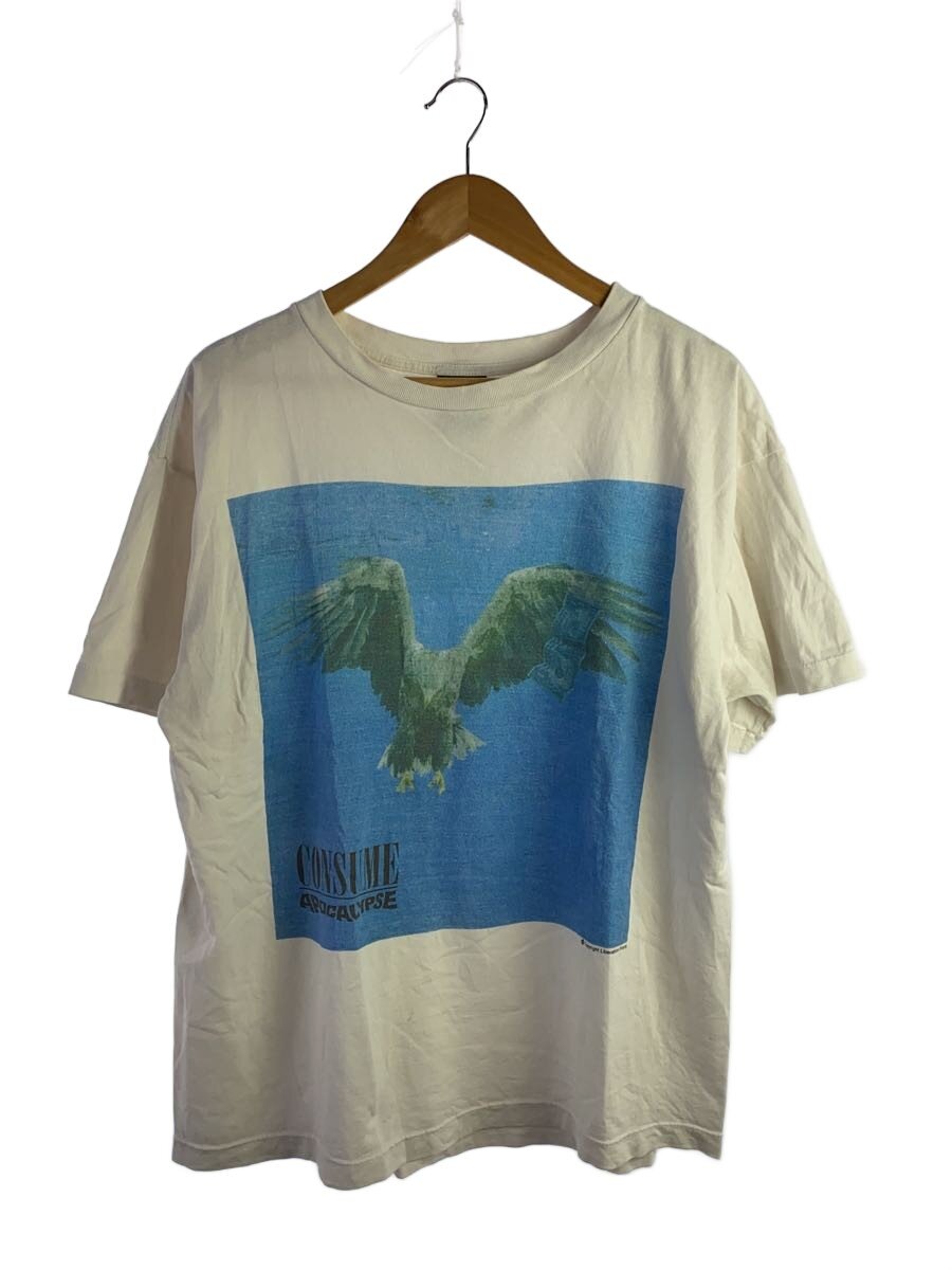 【中古】SAINT MICHAEL◆プルオーバー/L/綿織物/WHT/SM-A23-0000-C10【メンズウェア】
