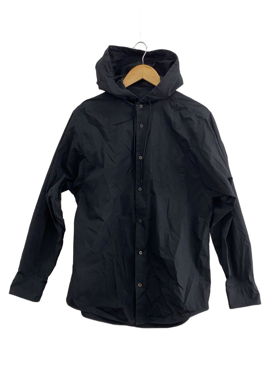 【中古】th products◆長袖プルオーバー/48/綿織物/BLK【メンズウェア】