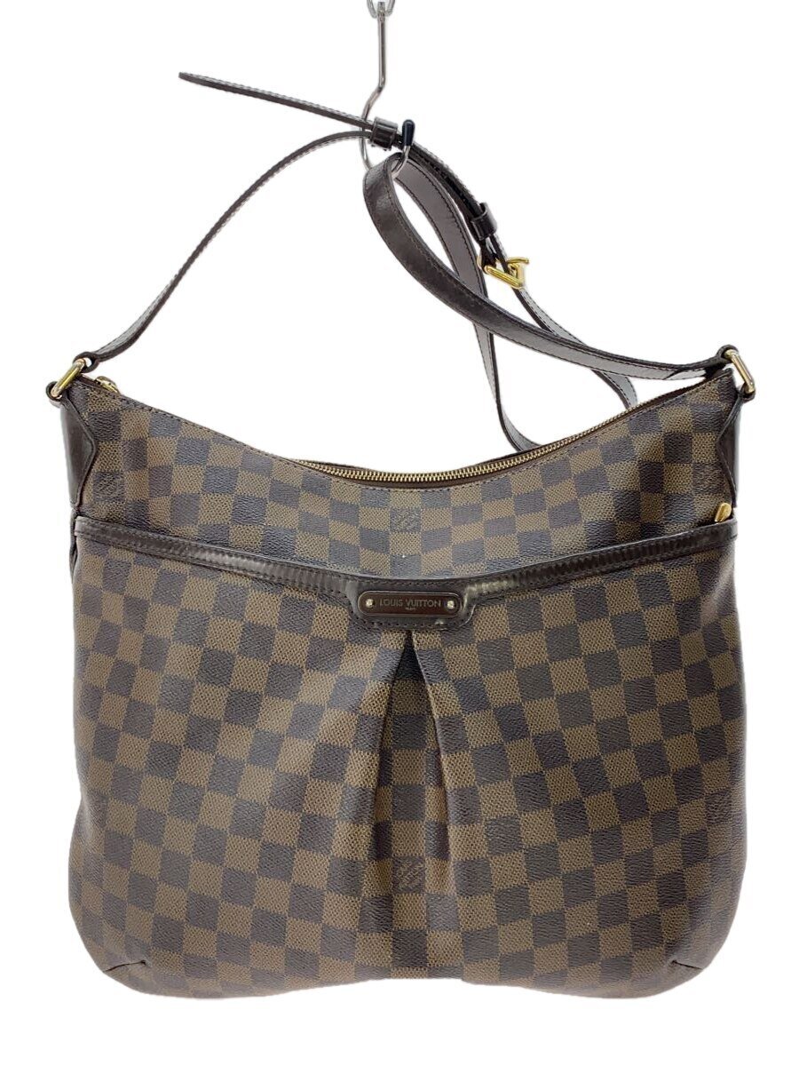 【中古】LOUIS VUITTON◆ブルームズベリPM_ダミエ・エベヌ/PVC/BRW//【御徒面子】