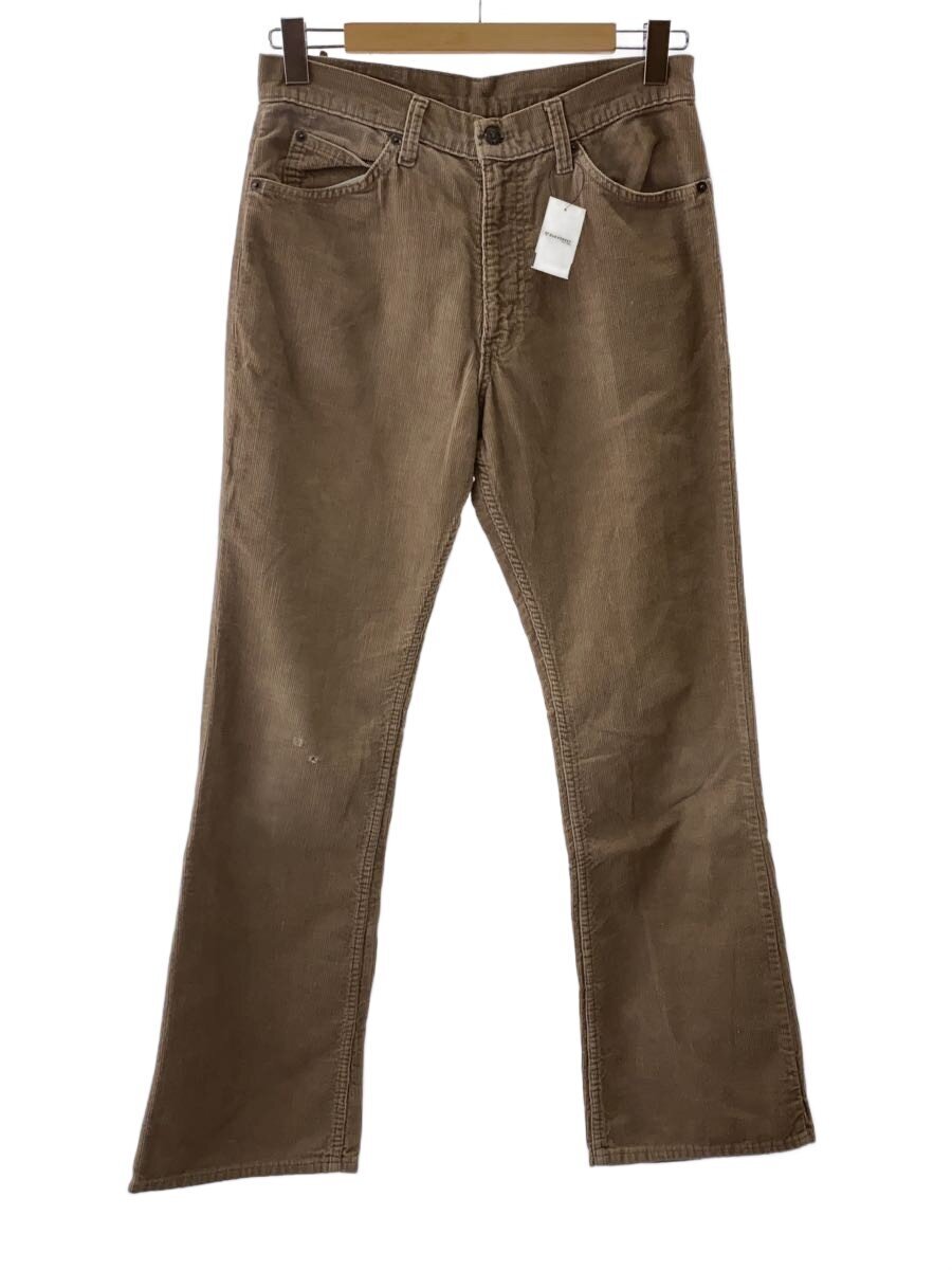 【中古】Levi’s◆70s/ブーツとり捨てる/42TALON/54目じるし/下つ方/31/コール天/BEG【メンズウェア】