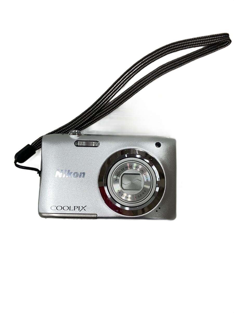 【中古】Nikon◆デジタルカメラ COOLPIX A100 [シルバー]//【カメラ】
