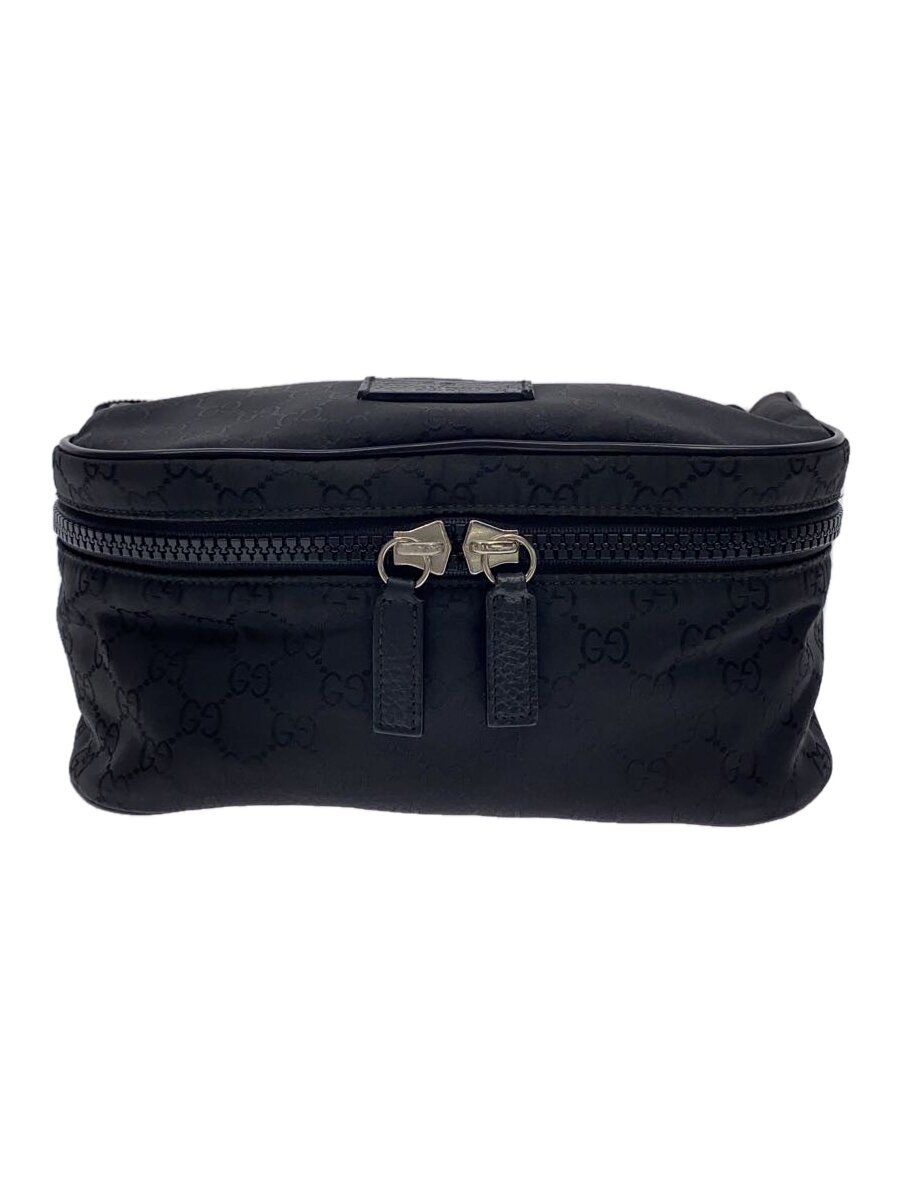 【中古】GUCCI◆グッチ/上半身御徒面子/449182/GG帆布/黒いこと【御徒面子】
