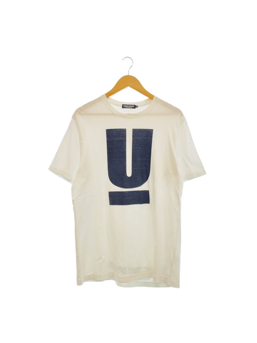 【中古】UNDERCOVER◆Uロゴタイプ/プルオーバー/L/白いこと【メンズウェア】