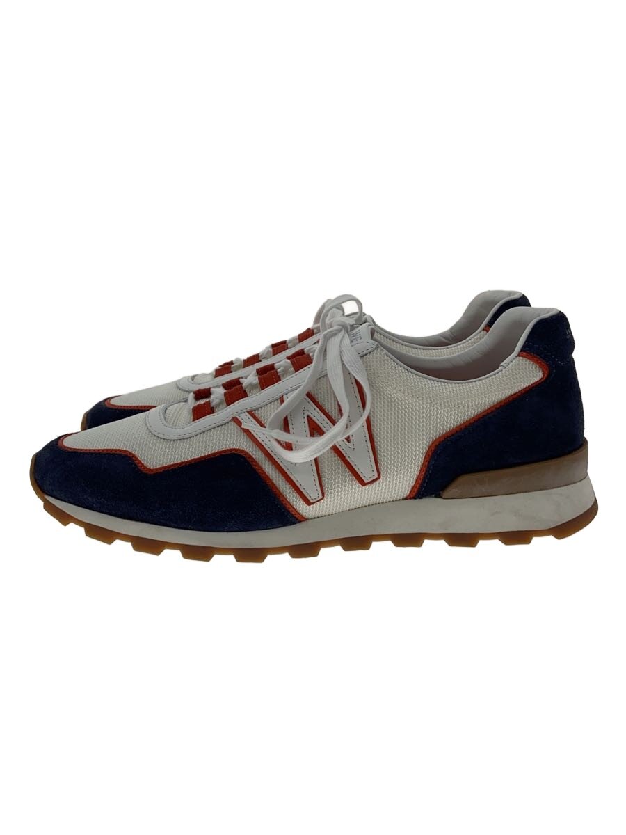【中古】J.M.WESTON◆on my way ghillies/ローカットスニーカー/US8/WHT【シューズ】