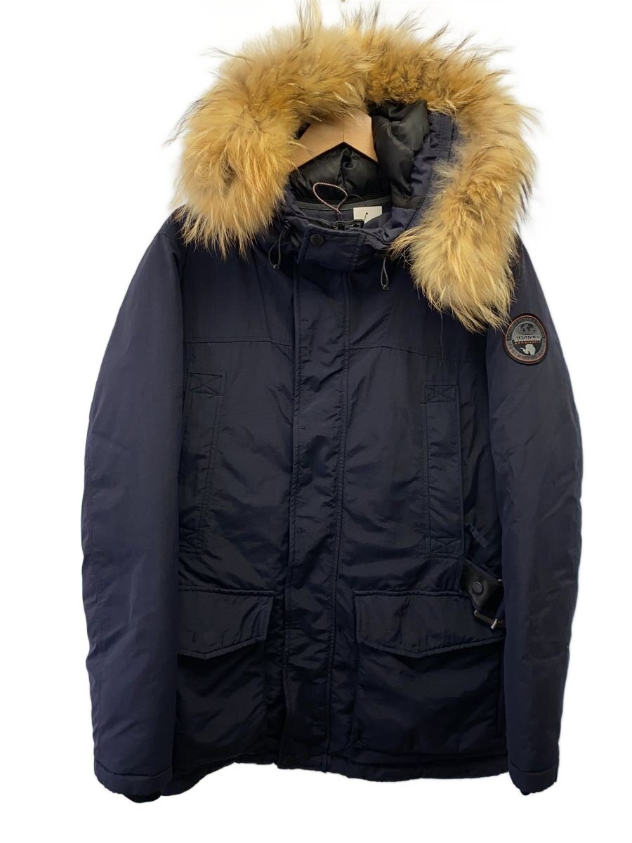 【中古】NAPAPIJRI◆ダウンジャケット/L/ナイロン/NVY/CN006841//【メンズウェア】|2nd STREET 店