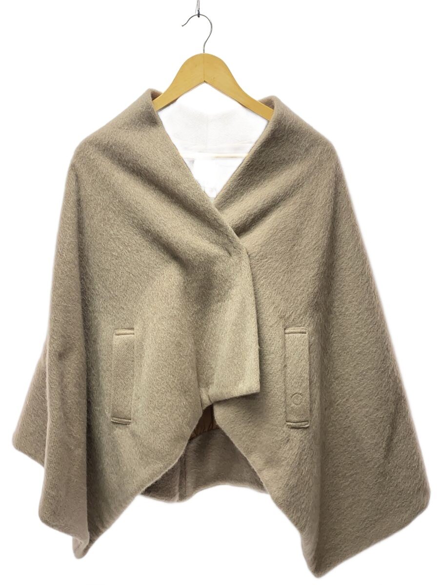 【中古】JENNE◆上衣/FREE/羊毛/BRW/無地/sty24aw-co04【レディース御召しもの】