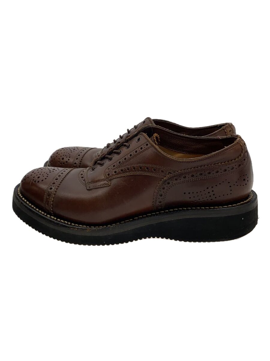 【中古】foot the coacher◆MENDELL VIBRAM SOLE/シューズ/7 1/2/BRW【シューズ】