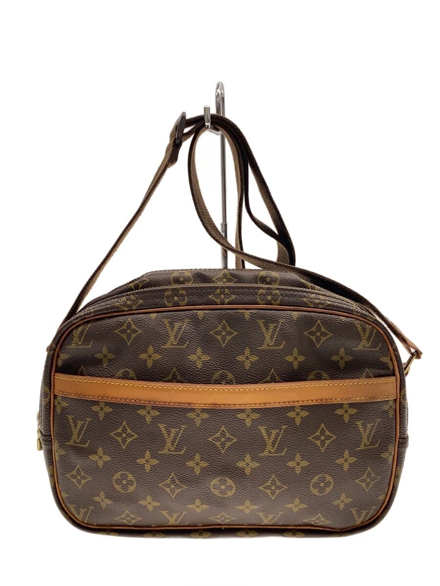 【中古】LOUIS VUITTON◆リポーターPM_モノグラム・キャンバス/PVC/BRW【バッグ】｜2ｎｄ STREET 店