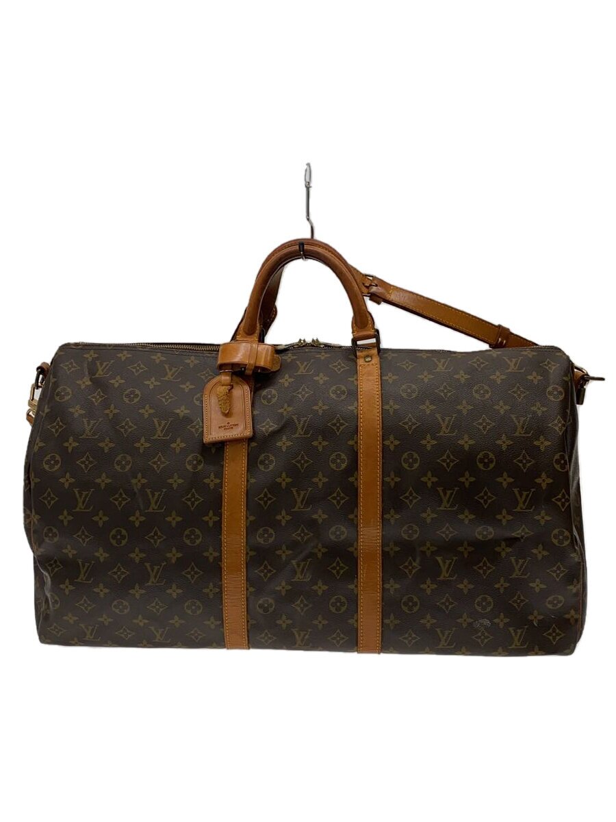 【中古】LOUIS VUITTON◆キーポル・バンドリエール45_モノグラム・キャンバス_BRW/PVC/BRW/モノグラム【バッグ】｜2ｎｄ STREET 店