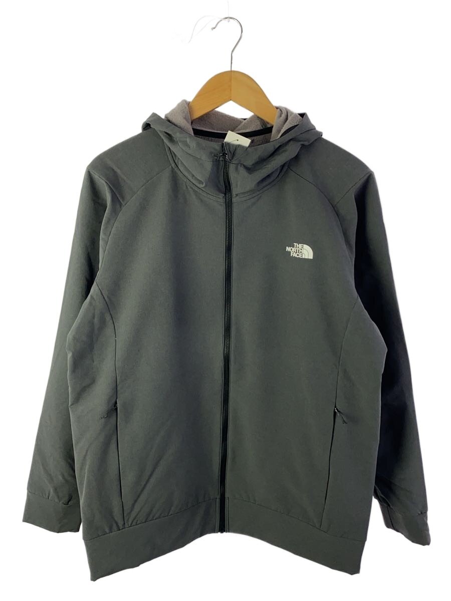 【中古】THE NORTH FACE◆APEX THERMAL HOODIE_エイペックスサーマルフーディ/XL/ポリエステル/GRY【メンズウェア】｜2ｎｄ STREET 店
