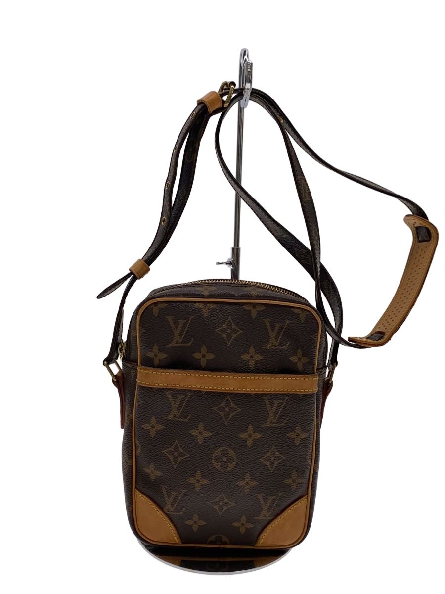【中古】LOUIS VUITTON◆2)ダヌーブ_モノグラム・帆布/PVC/BRW【御徒面子】