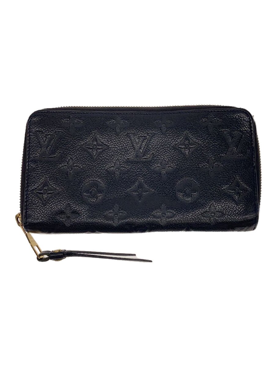 【中古】LOUIS VUITTON◆ジッピー・ウォレット_モノグラム・アンプラント_BLK/牛革/BLK/レディース【服飾雑貨他】｜2ｎｄ STREET 店