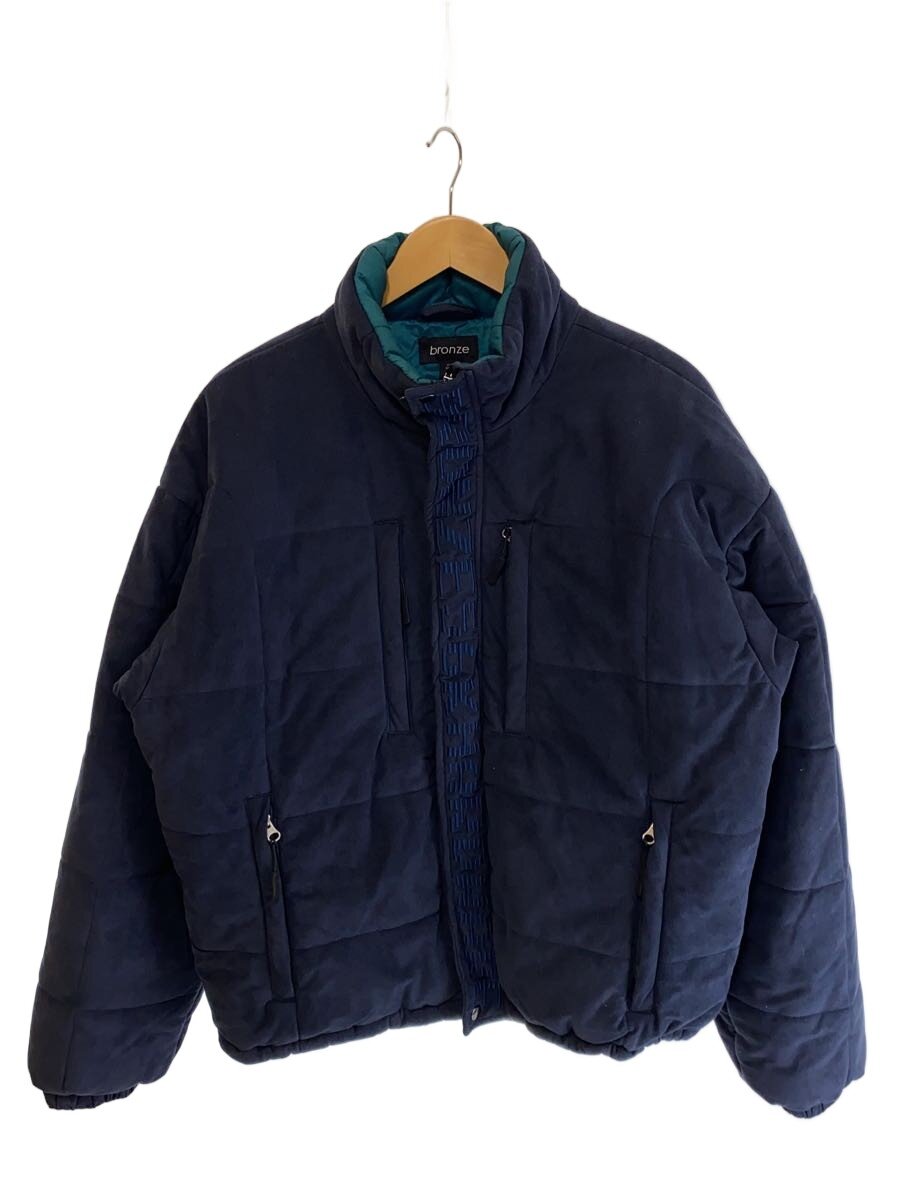【中古】BRONZE56k◆FAUX SUEDE PUFFER JACKET/L/ポリエステル/NVY【メンズウェア】｜2ｎｄ STREET 店